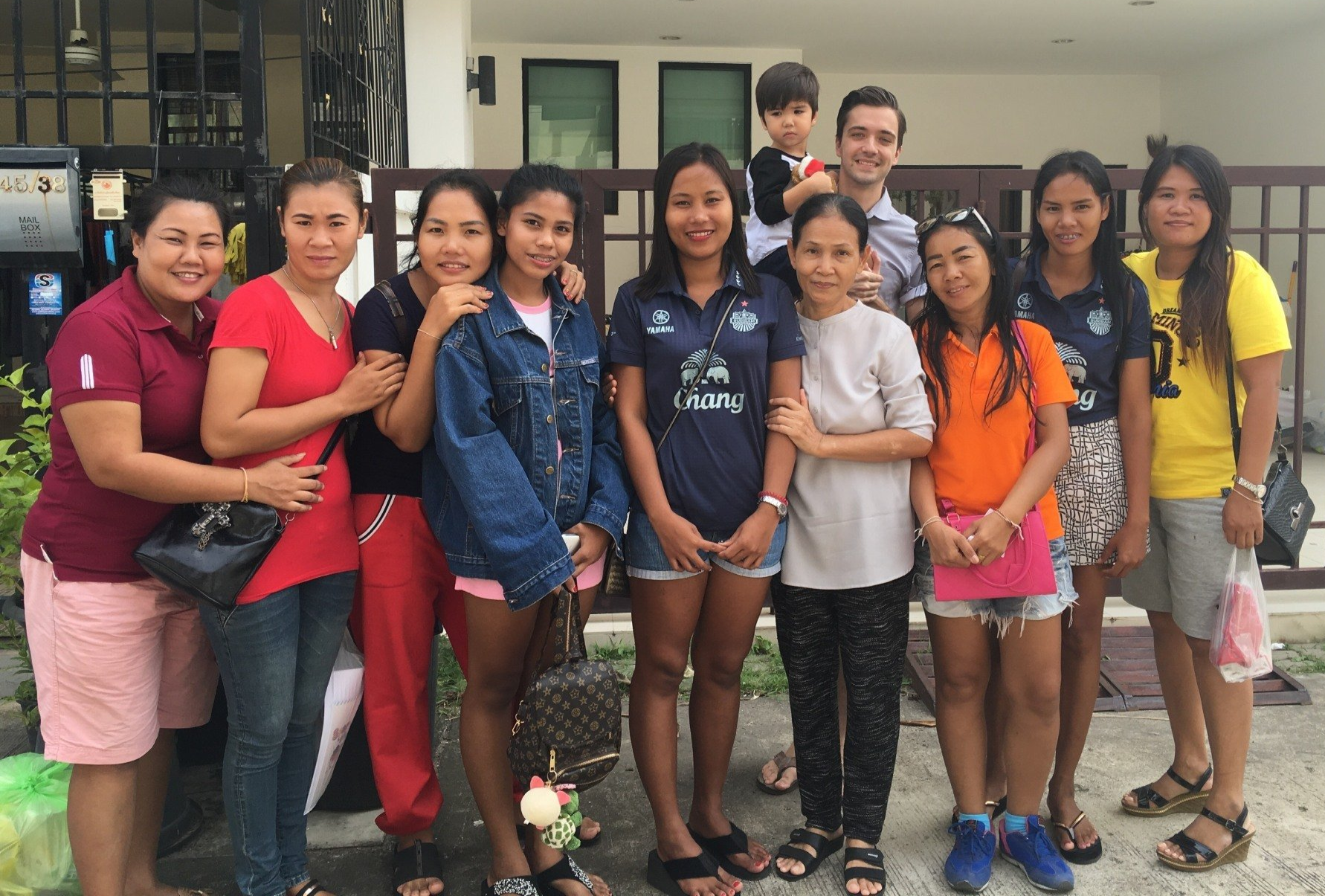 Friends in Thailand