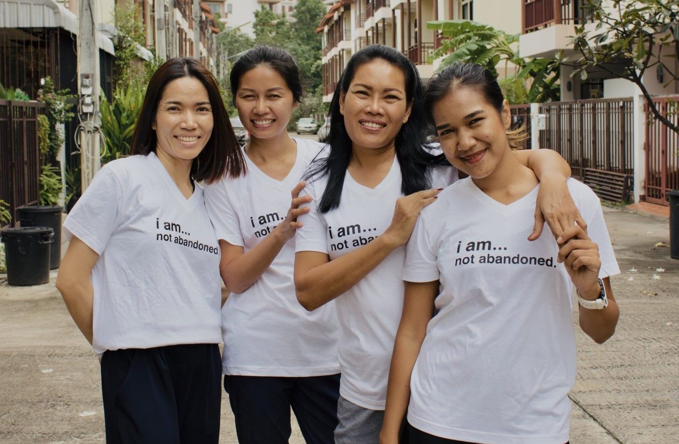 Group of Thai women