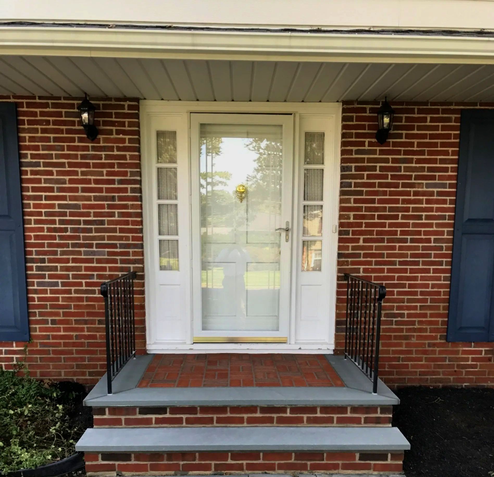 Brick Exterior House and Porch