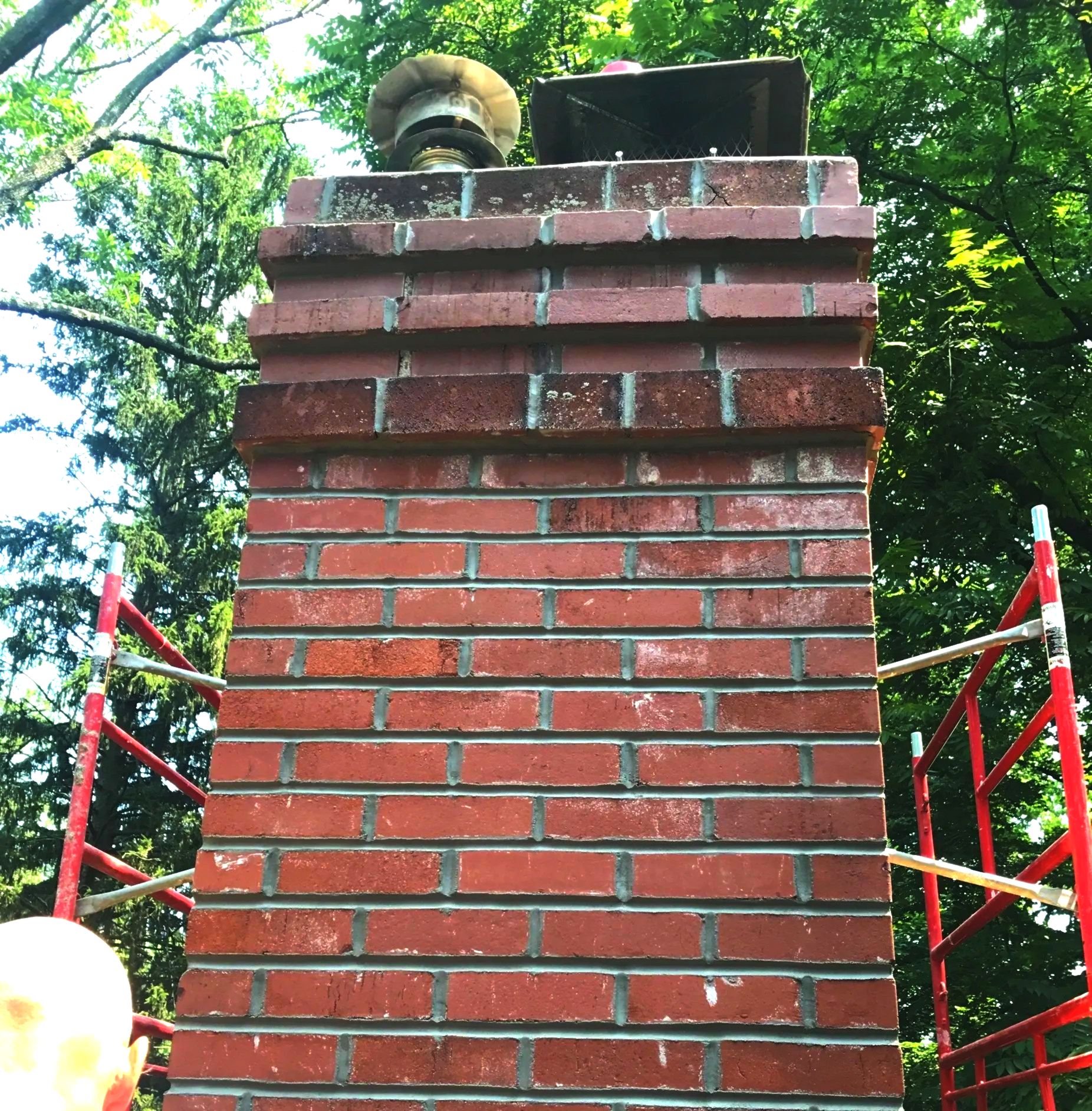 Historic Brick Chimney Restoration