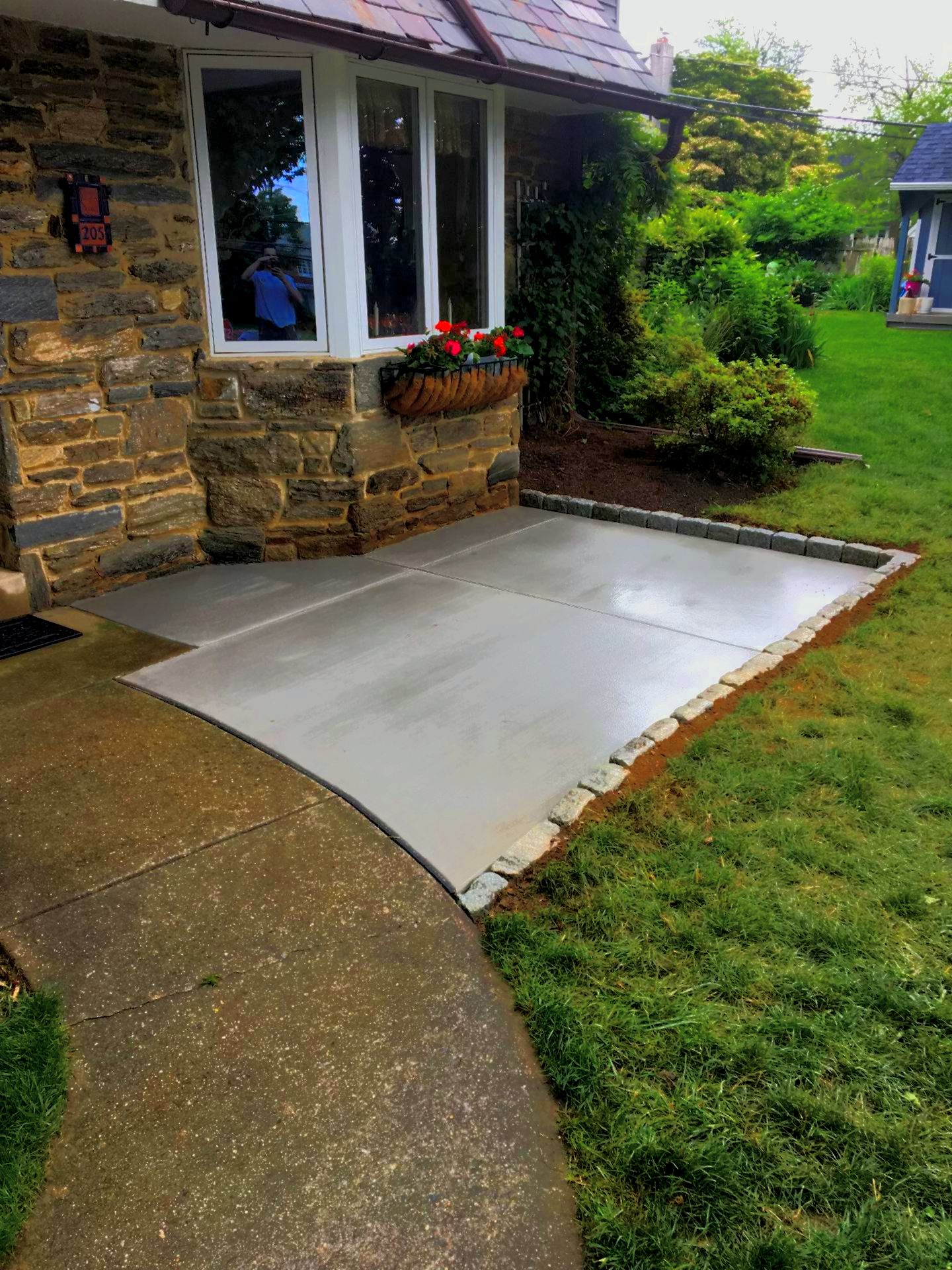 Concrete Patio