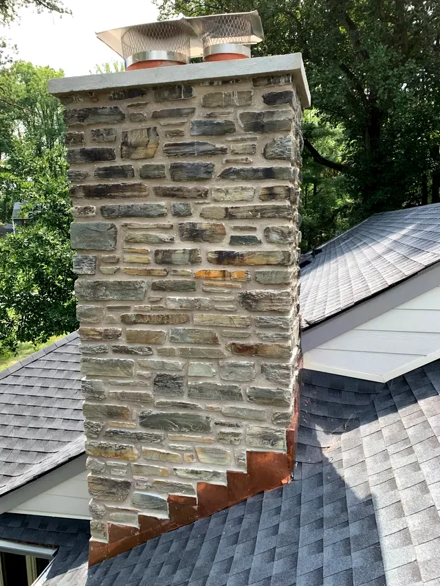 Stone Chimney Restoration