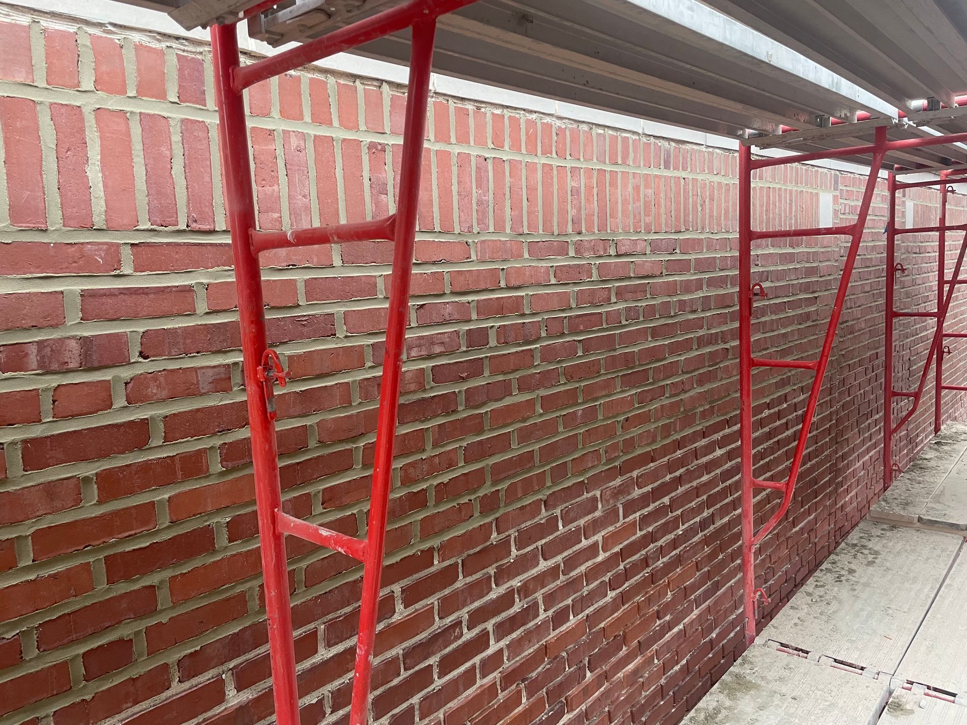 Brick Wall Pointing with New Mortar - Disciple Masonry