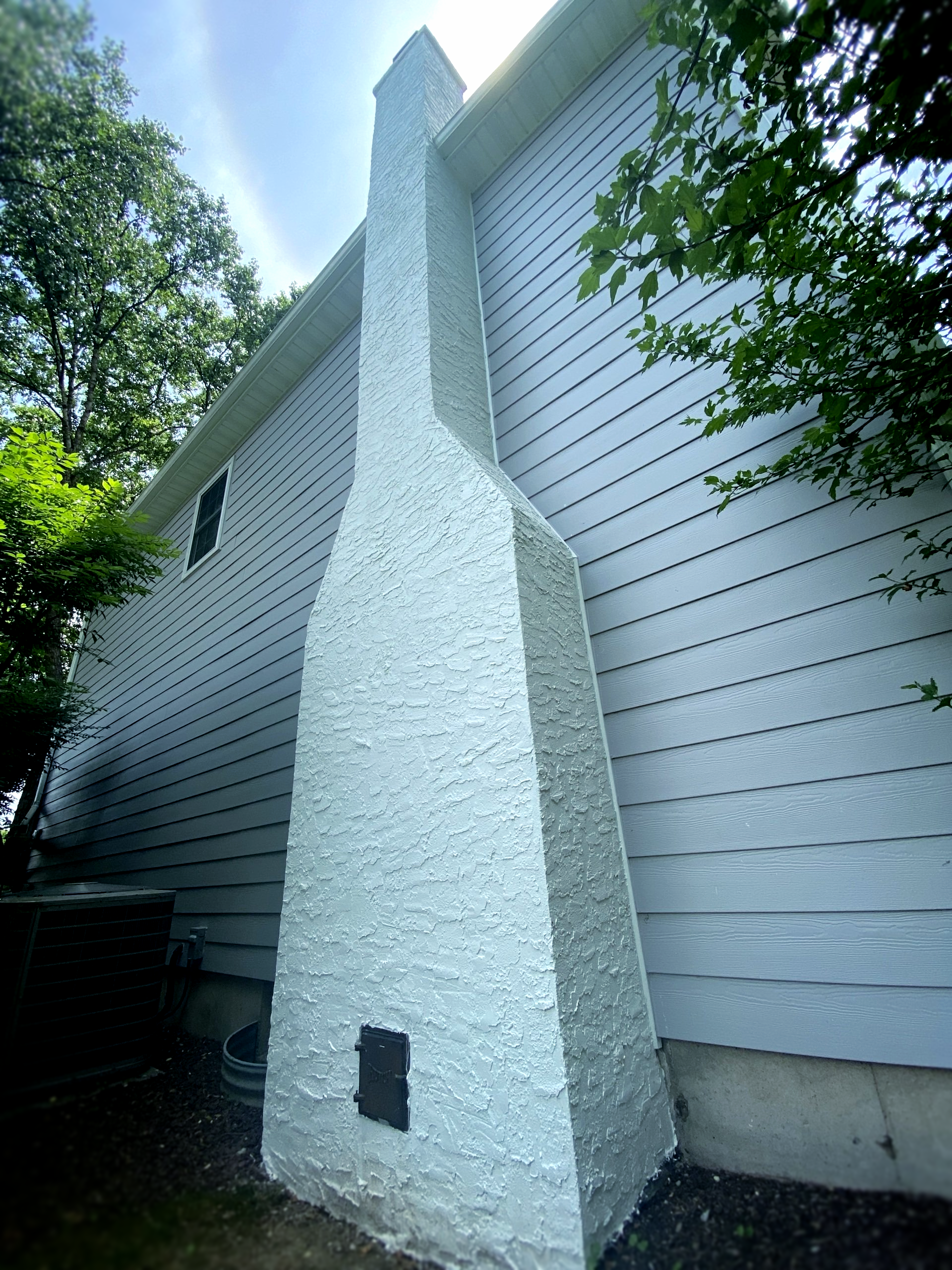 Stucco Chimney Repair