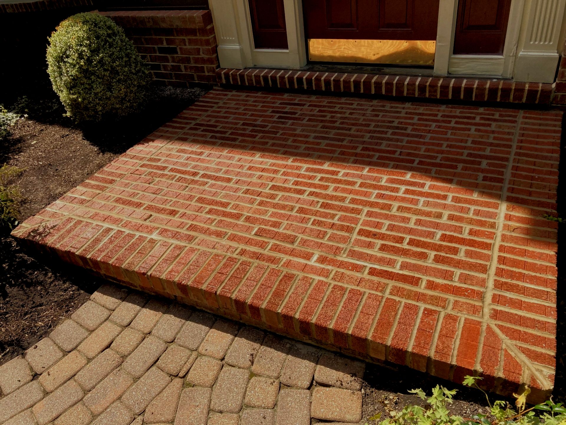 Brick Patio Installation
