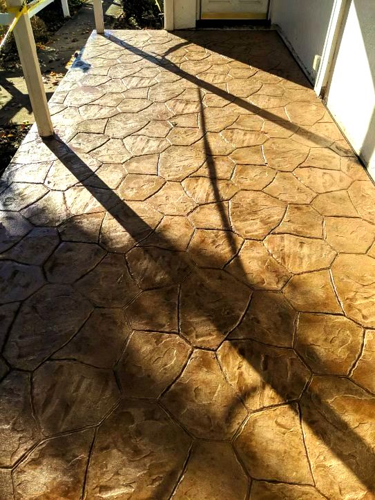 Stamped Concrete Patio