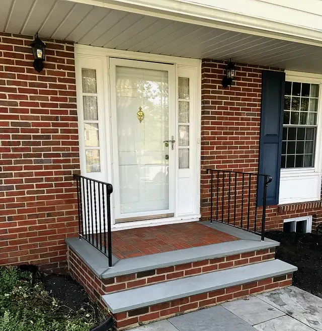 Front Brick House Exterior