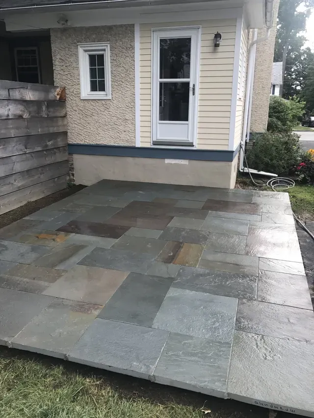 New Stone Patio
