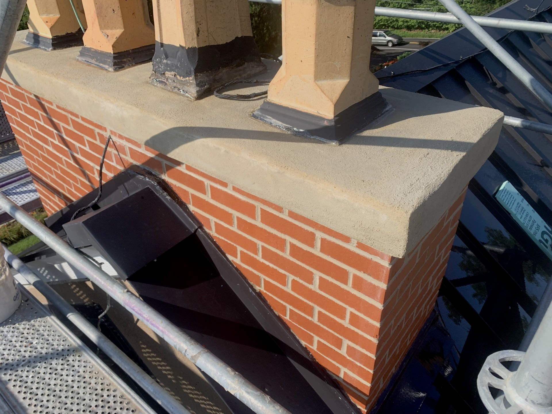 Historic Brick Chimney Repair