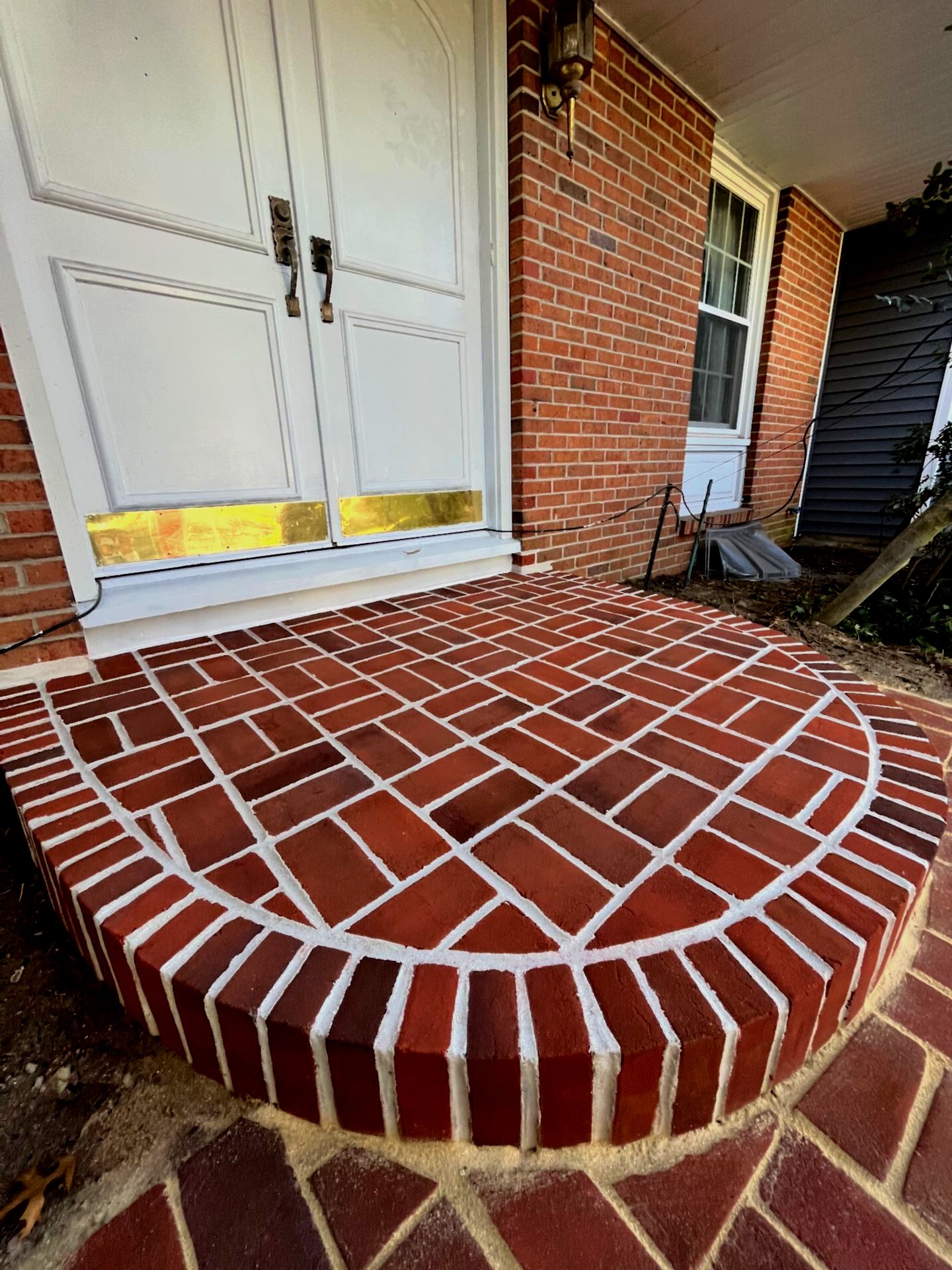 Brick Porch Installation
