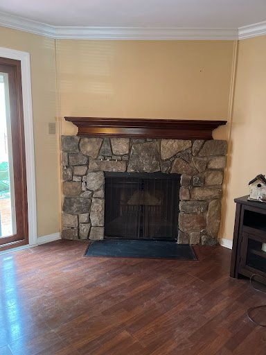 Historic Stone Fireplace