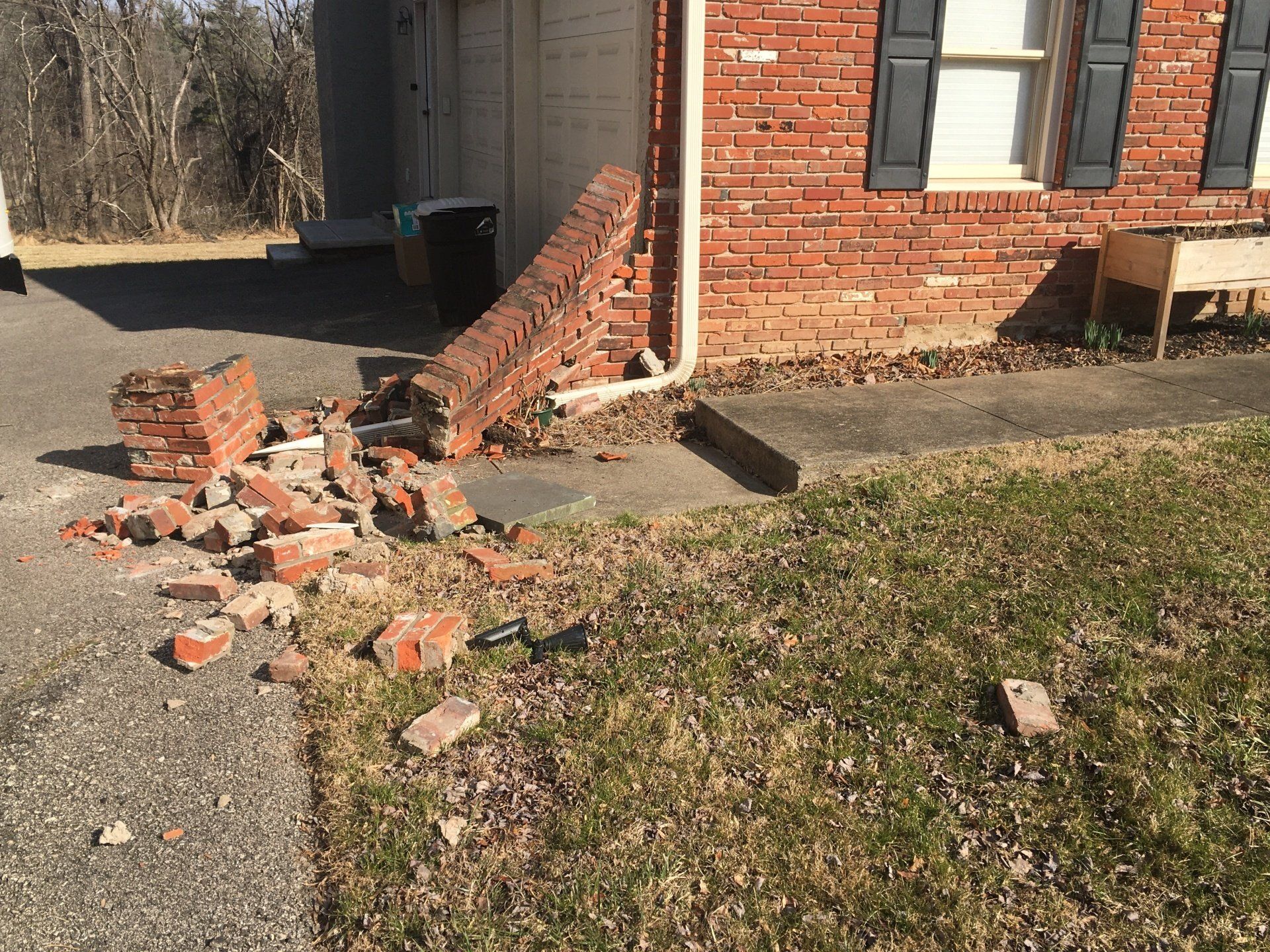 Brick Retaining Wall Repair