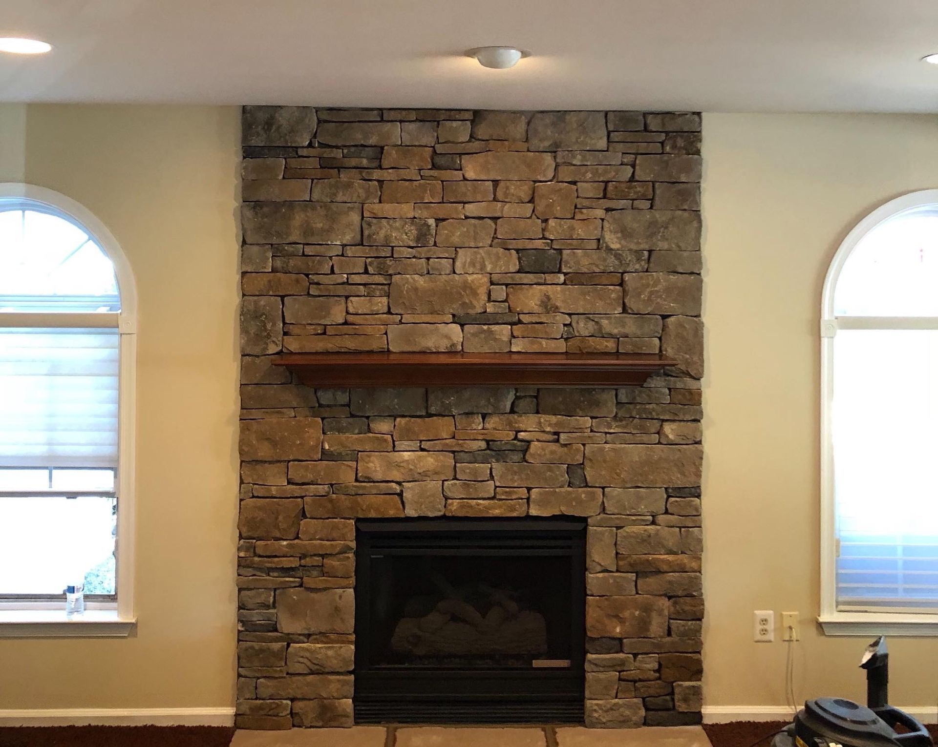 Stone Fireplace Restoration