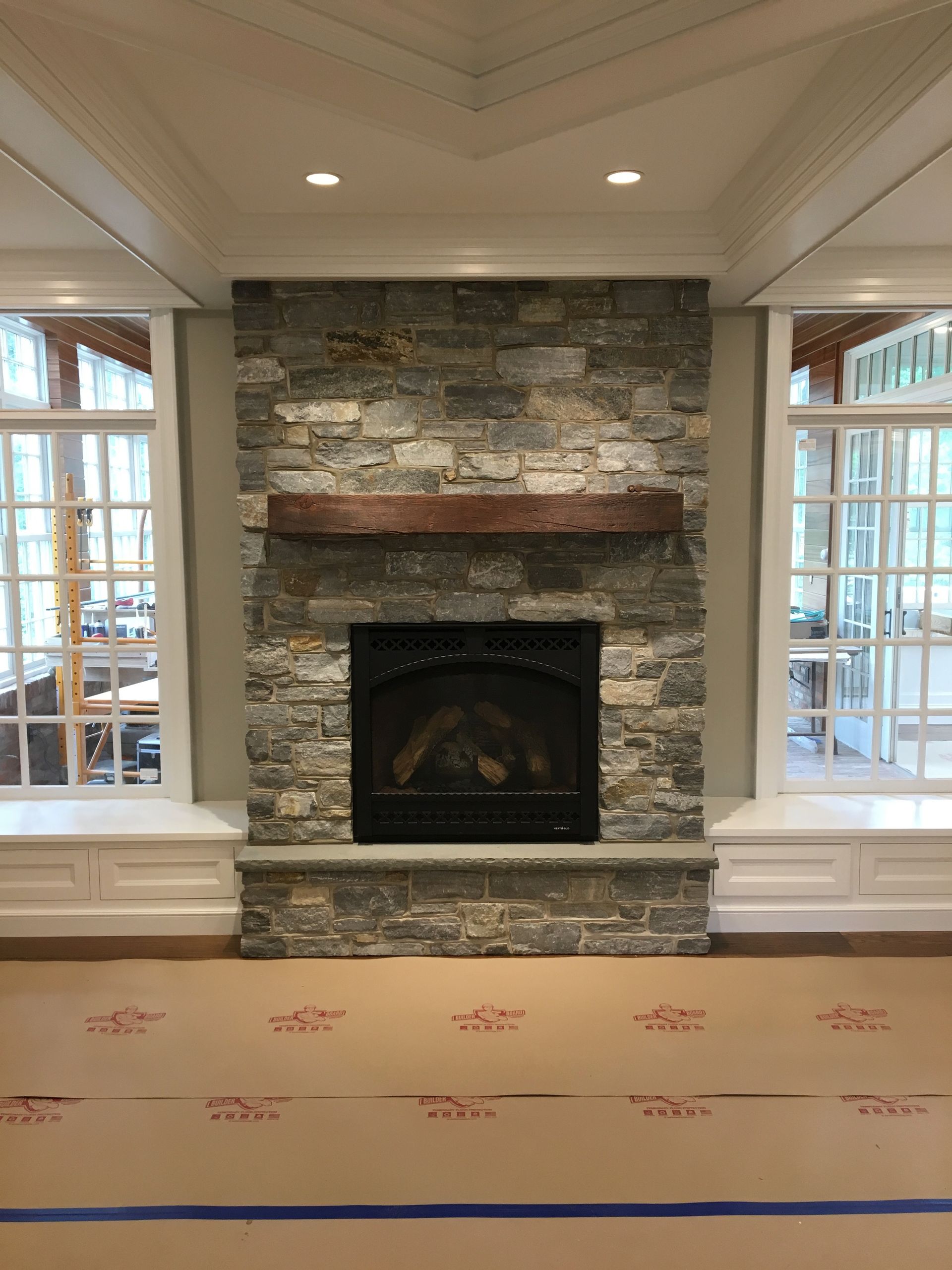 Stone Fireplace in Montgomeryville, PA