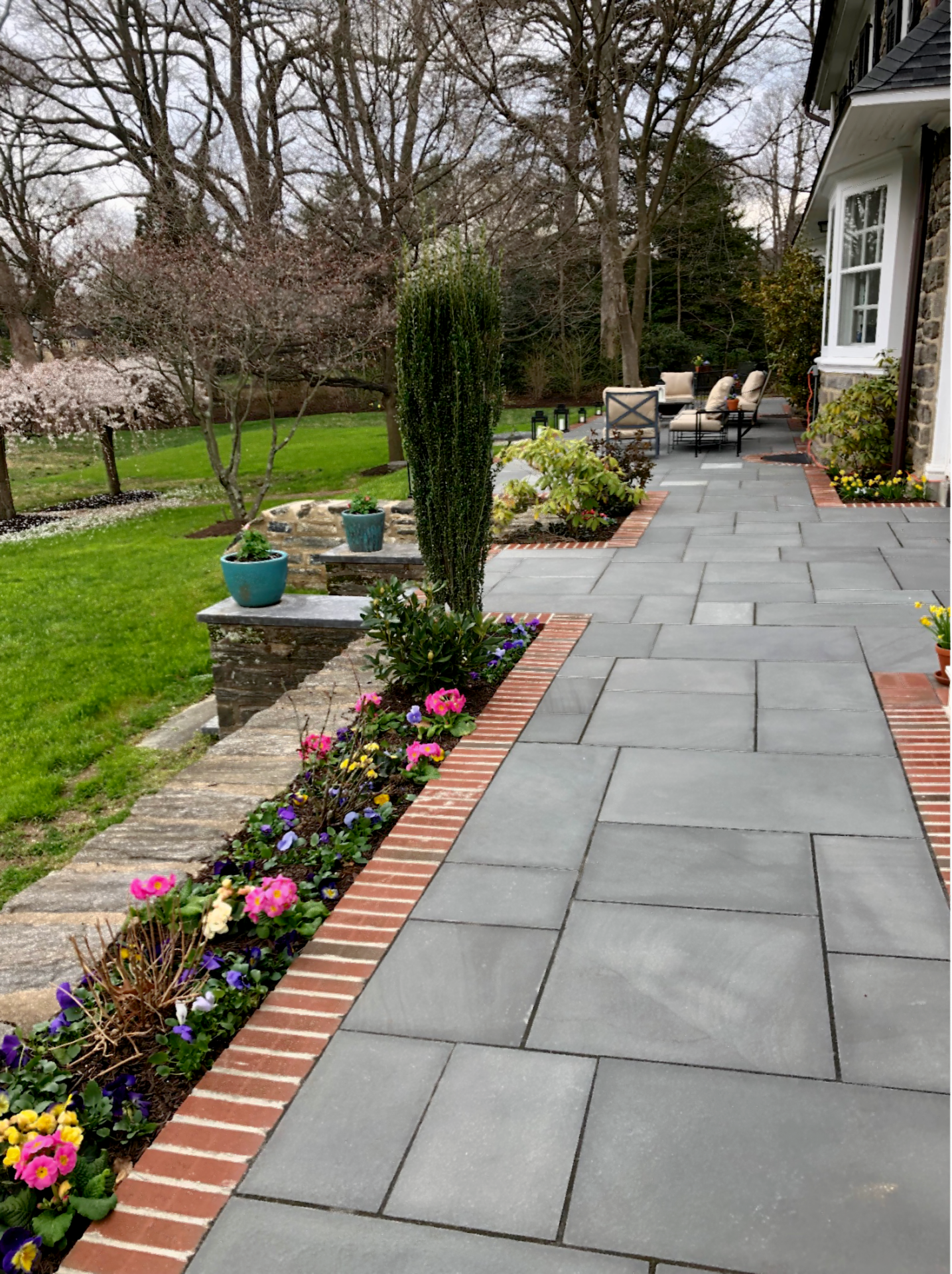 Brick and Stone Walkway  — Disciple Inc