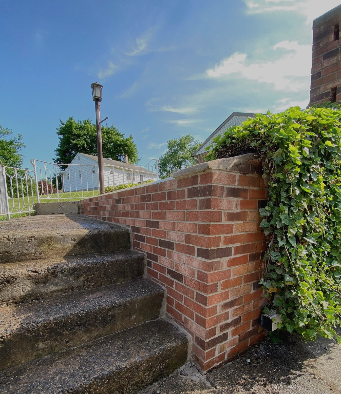 Brick Retaining Wall