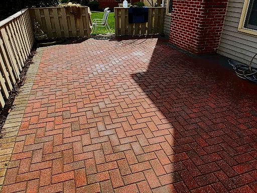 Brick Patio Installation