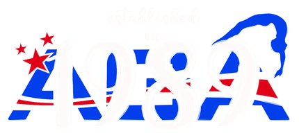 NASA logo in blue and red, stylized letters with stars and a red swoosh on white background