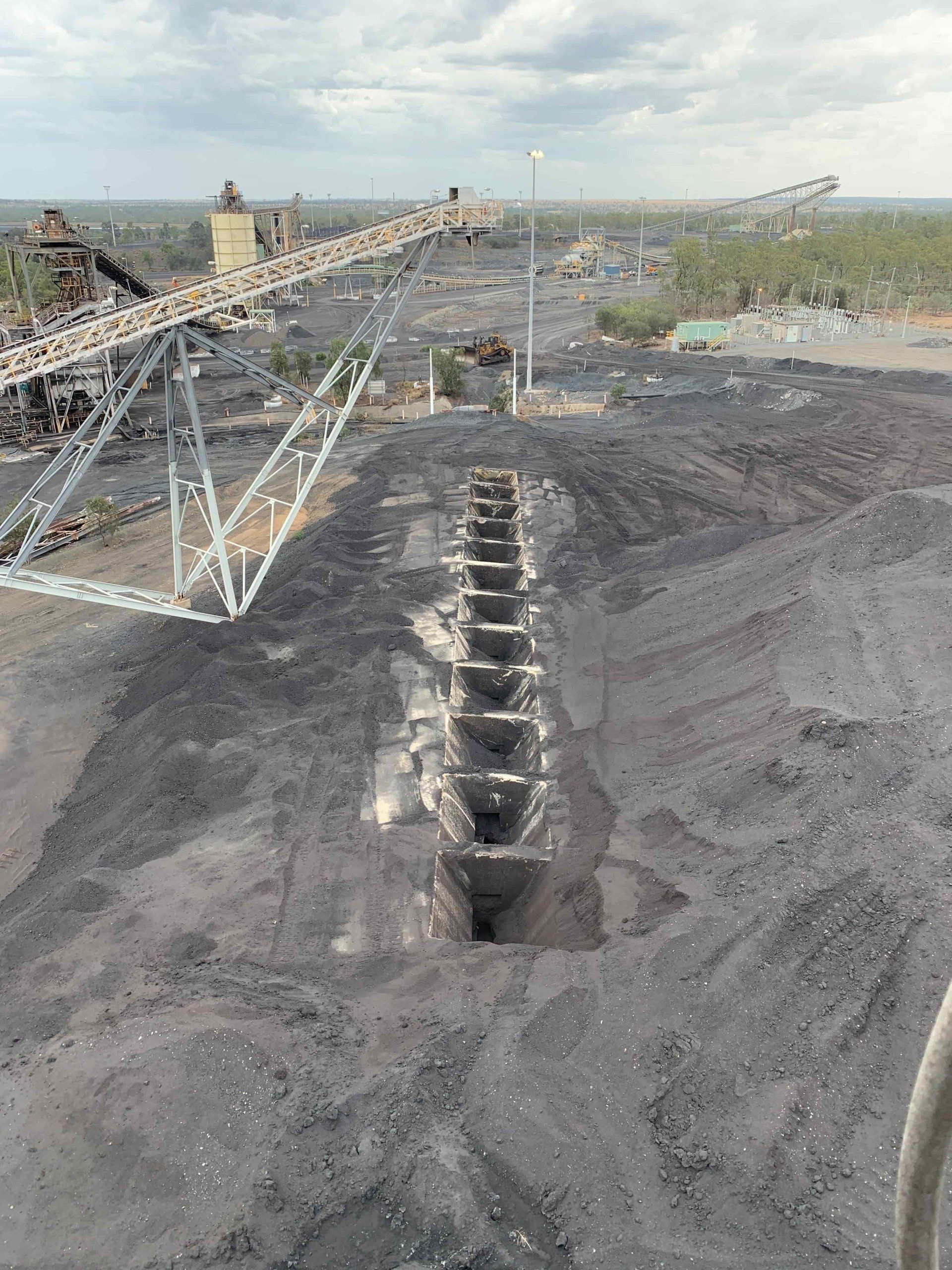 Black Sand at Mining Site — Business Support Services Near Bowen, QLD