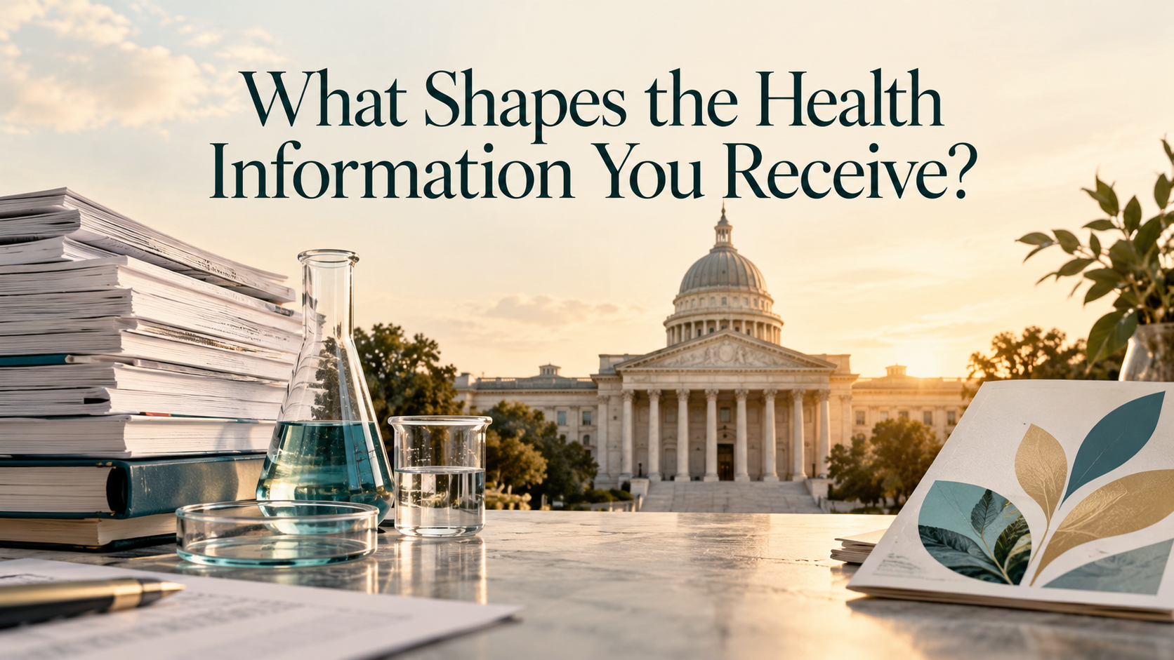 How politics shapes health messaging, research funding, and what we're able to know