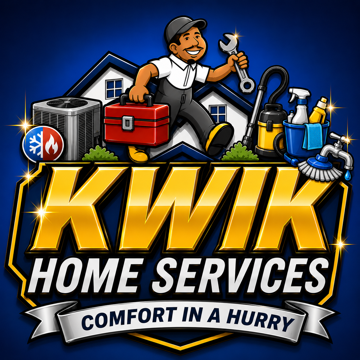 Kwik Home Services LLC.logo