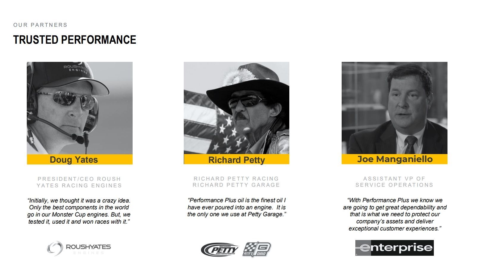 Our Partners at Performance Plus