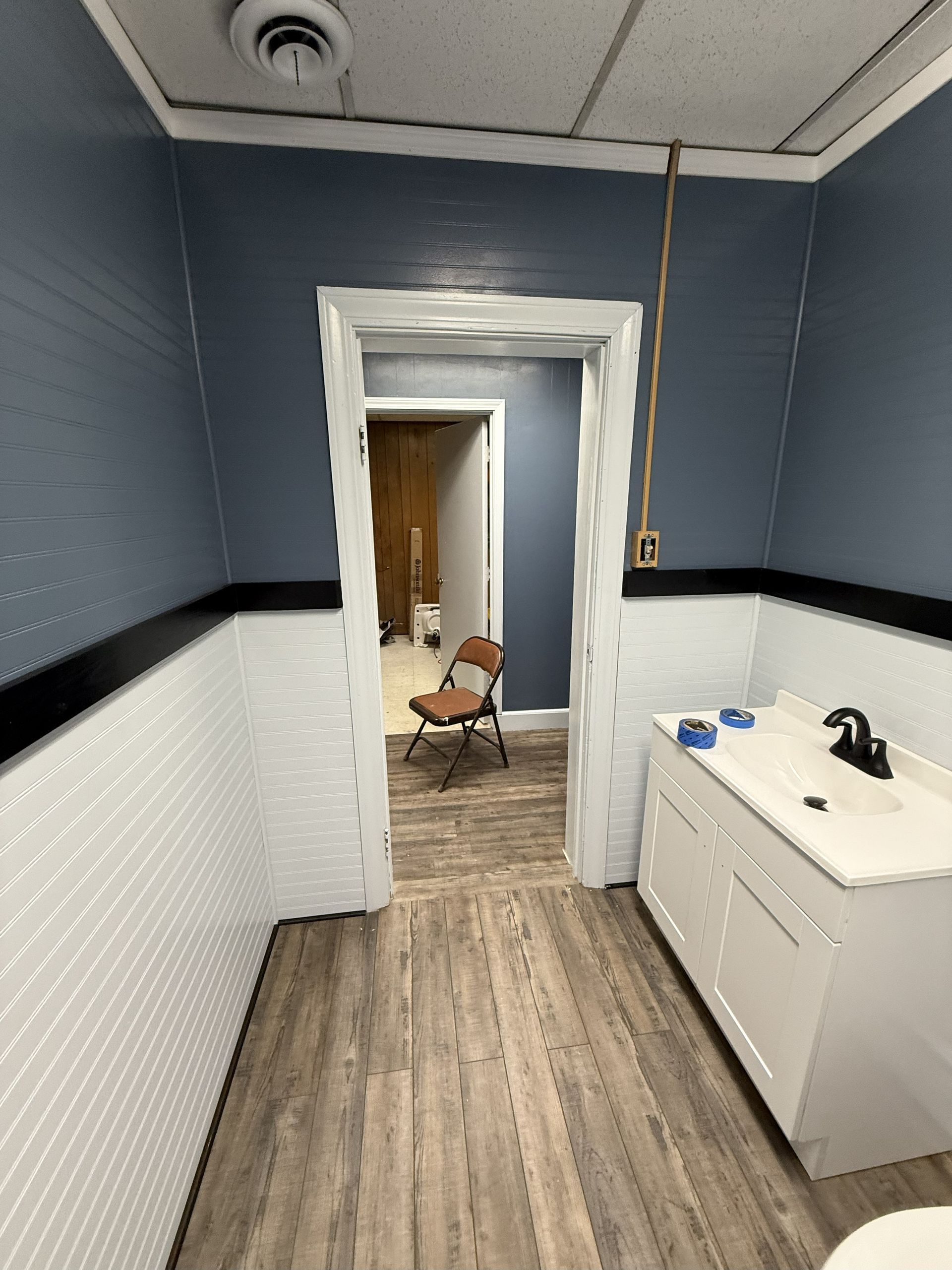 Auto Tech 4173 Virginia Ave, renovation update, interior upgrades, customer experience, auto shop remodel, Collinsville VA mechanics; 