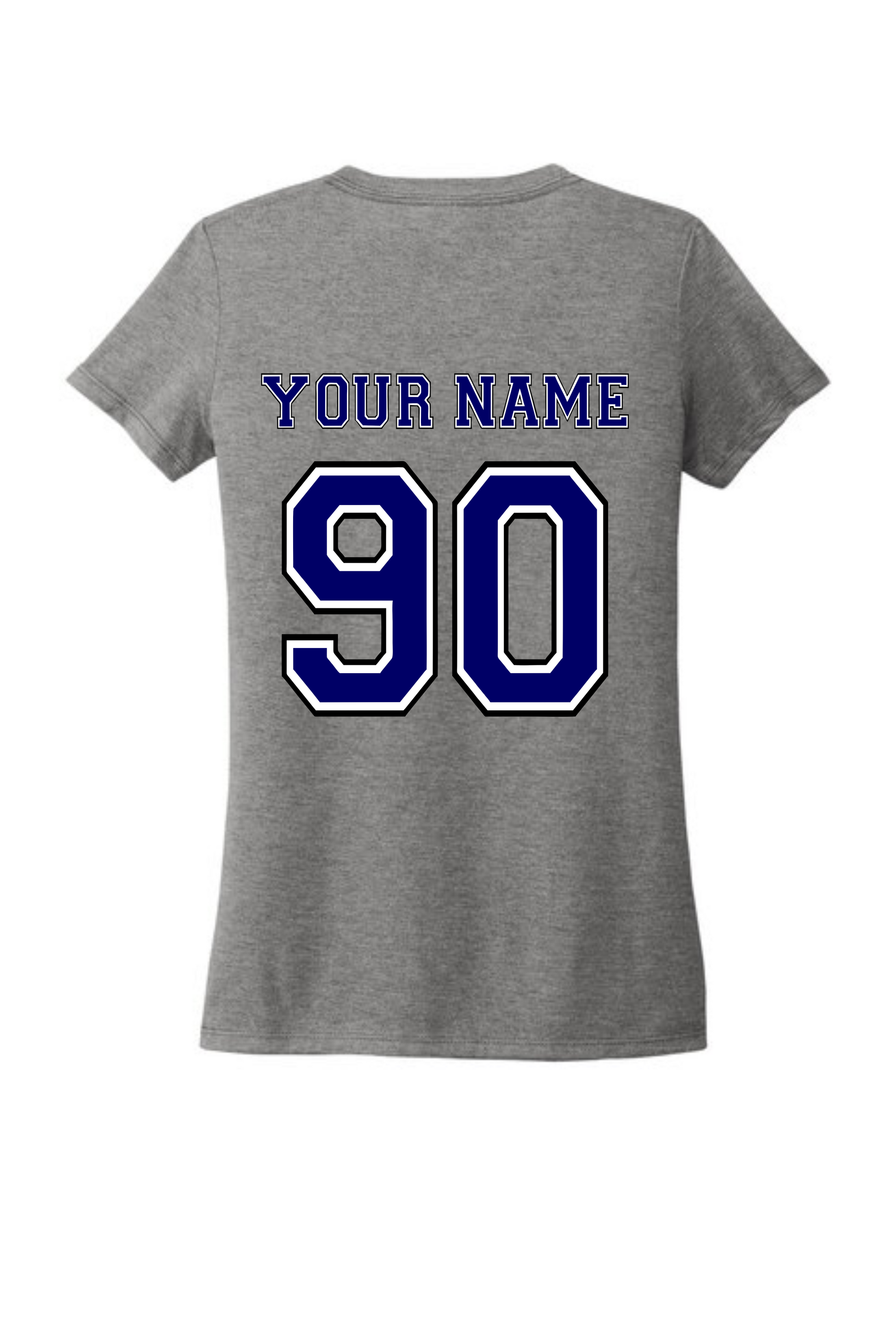 Allmade Women's Tri-Blend V Neck Tee