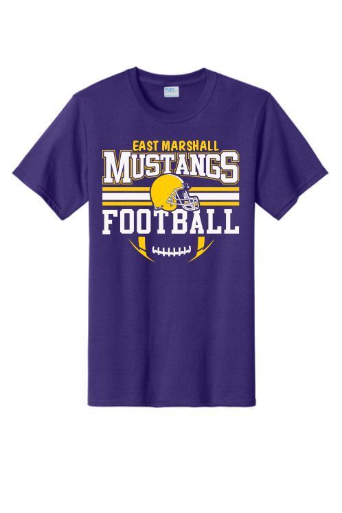 Purple t-shirt with 