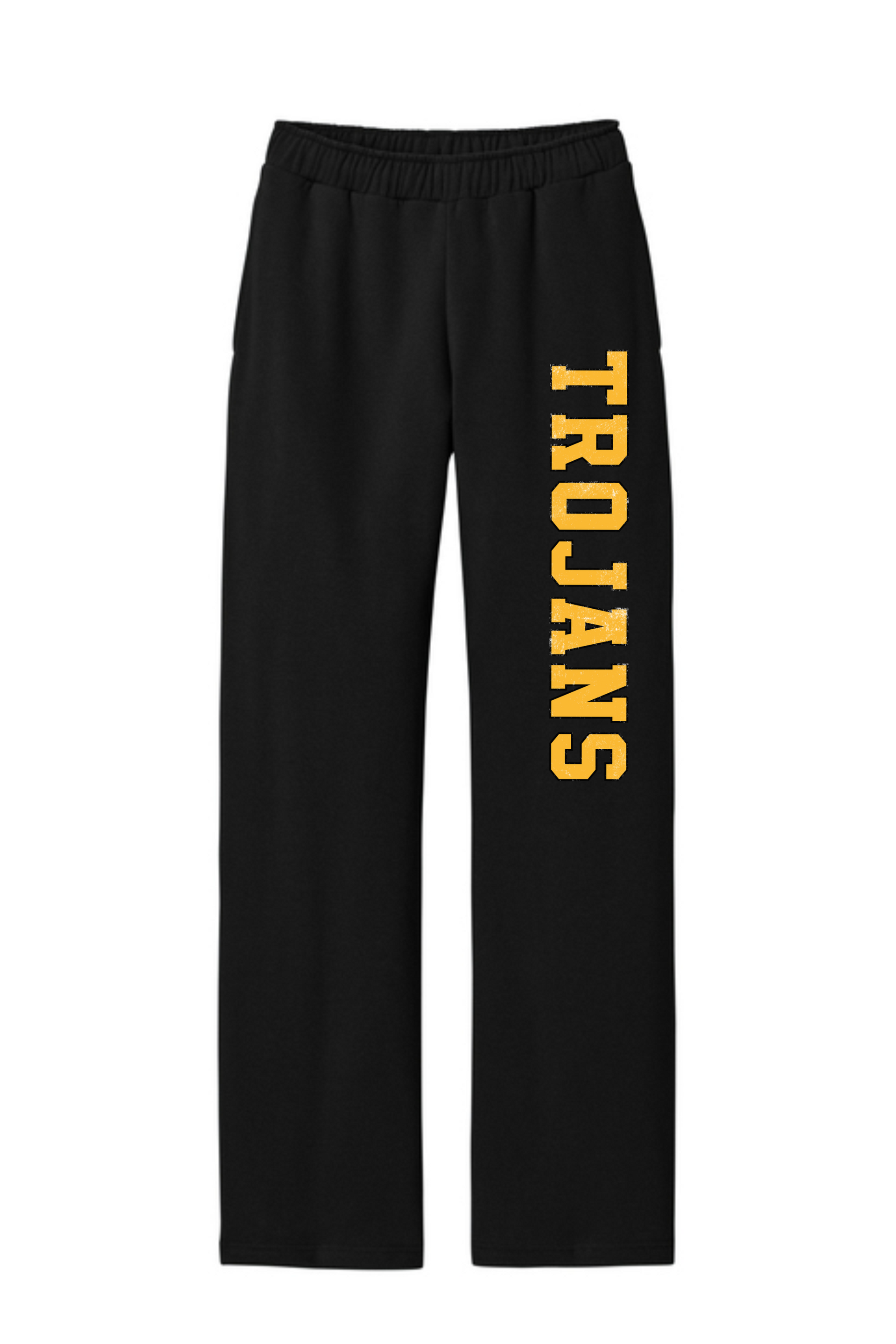 TROJANS OPEN BOTTOM SWEATPANTS