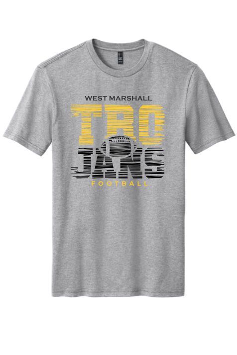 Gray t-shirt featuring 