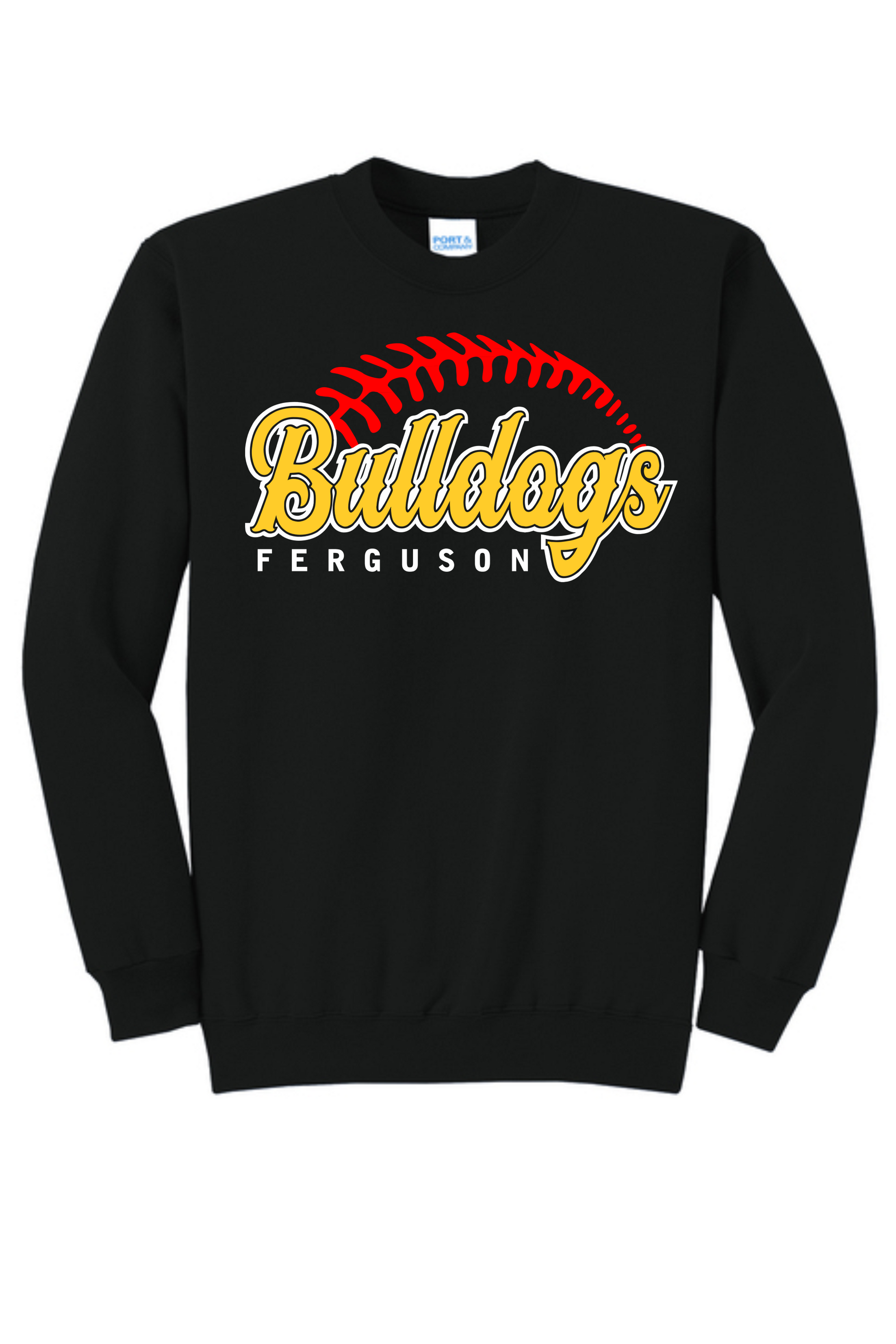 Bulldogs Stich Logo Black