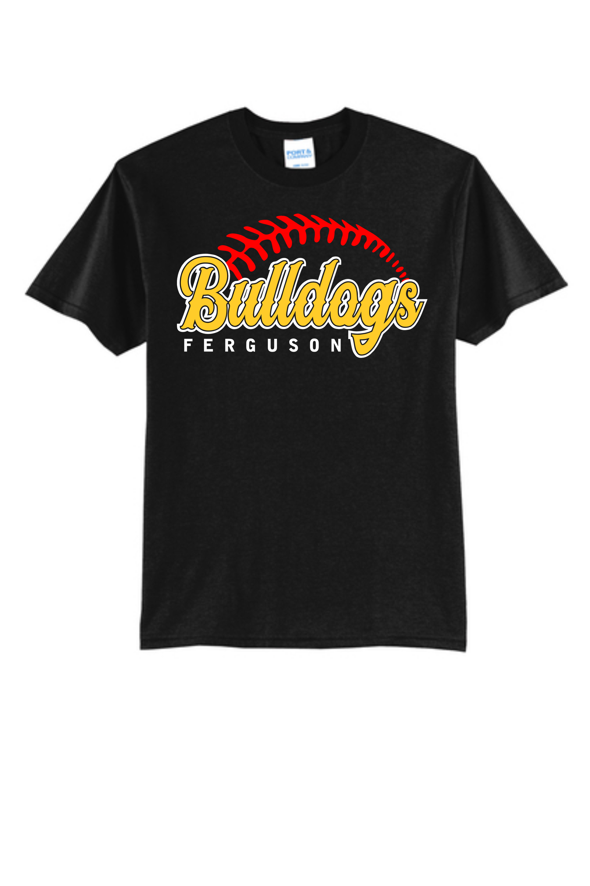 Bulldogs Stich Logo Black