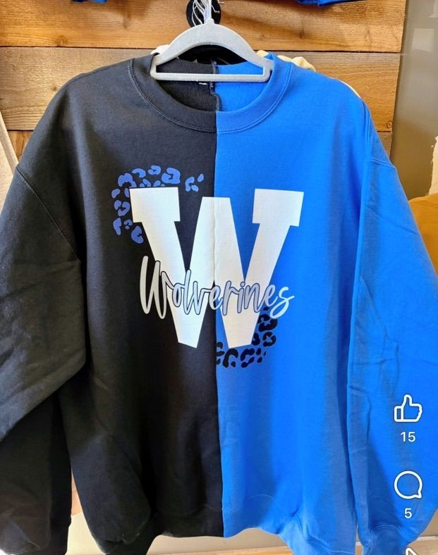 Half & Half Sweatshirt