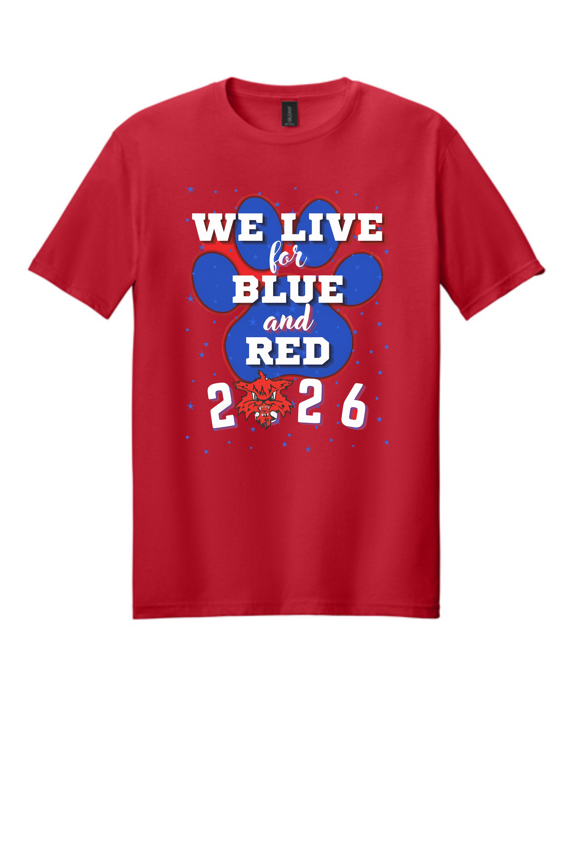 Bobcats-We Live For Blue & Red