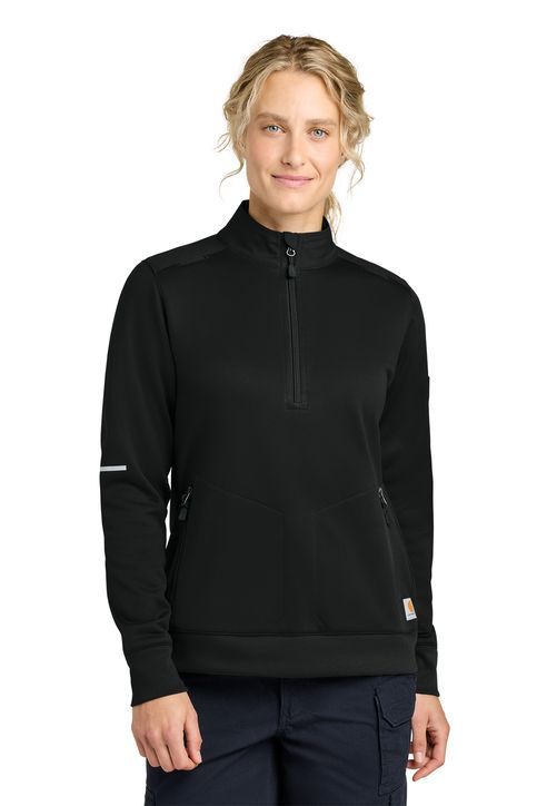 Carhartt Women's FLD & RSCU 1/2 Zip Mid Layer