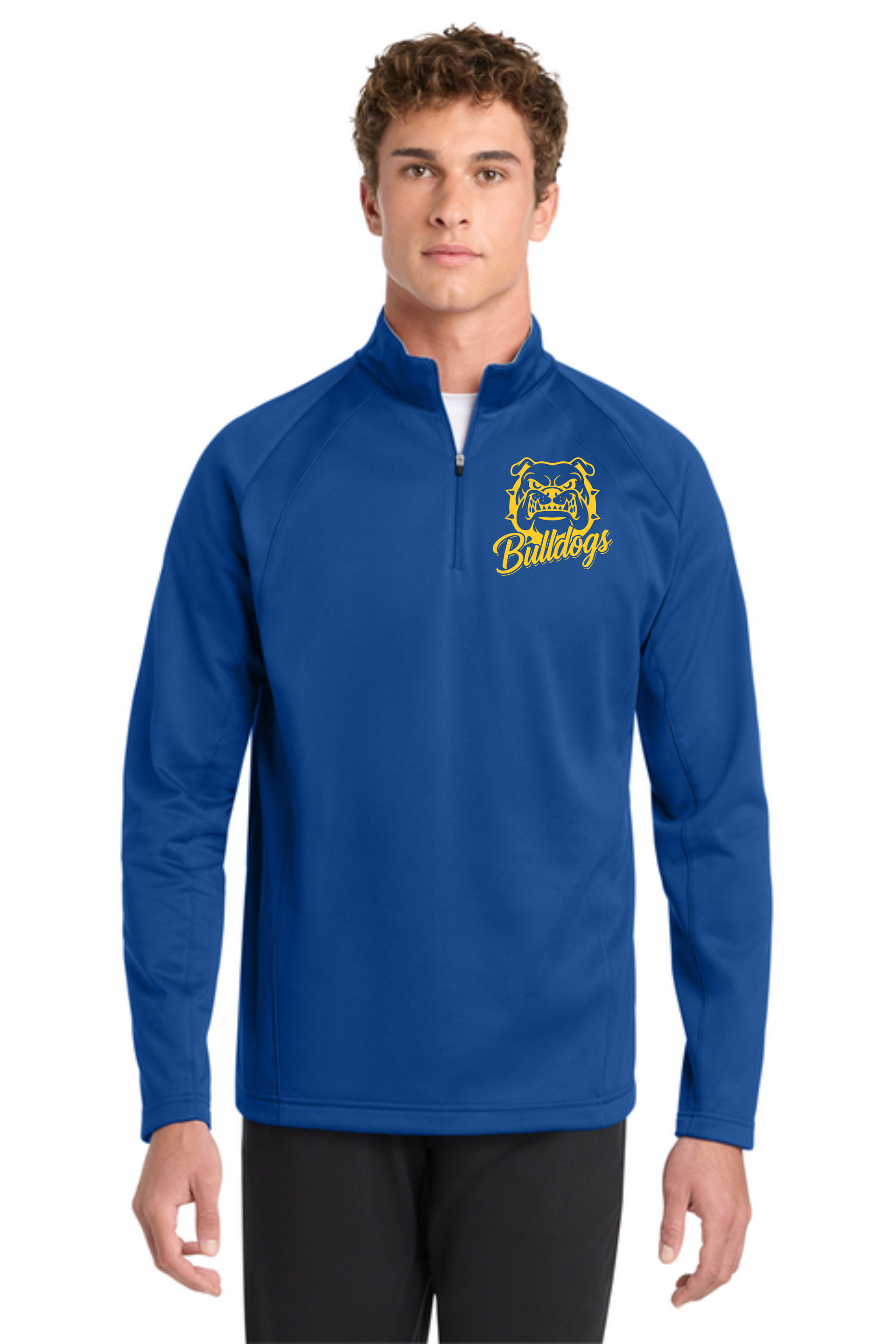 Blue 1/4 Zip Up