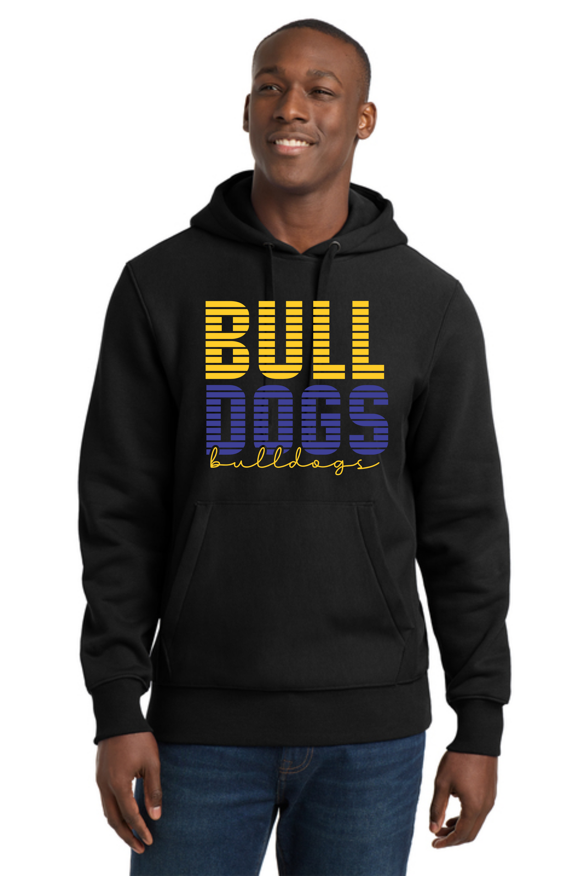 Super Heavyweight Black Hoodie
