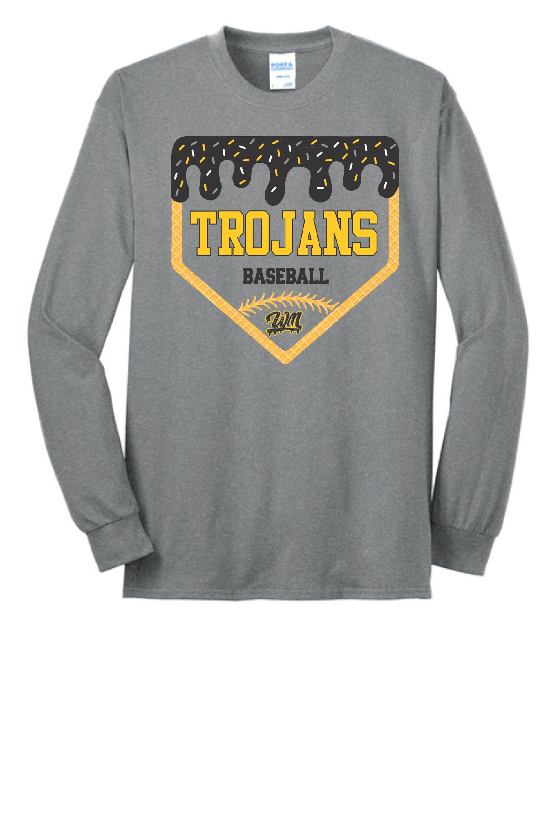 WM Baseball Plate Long Sleeve