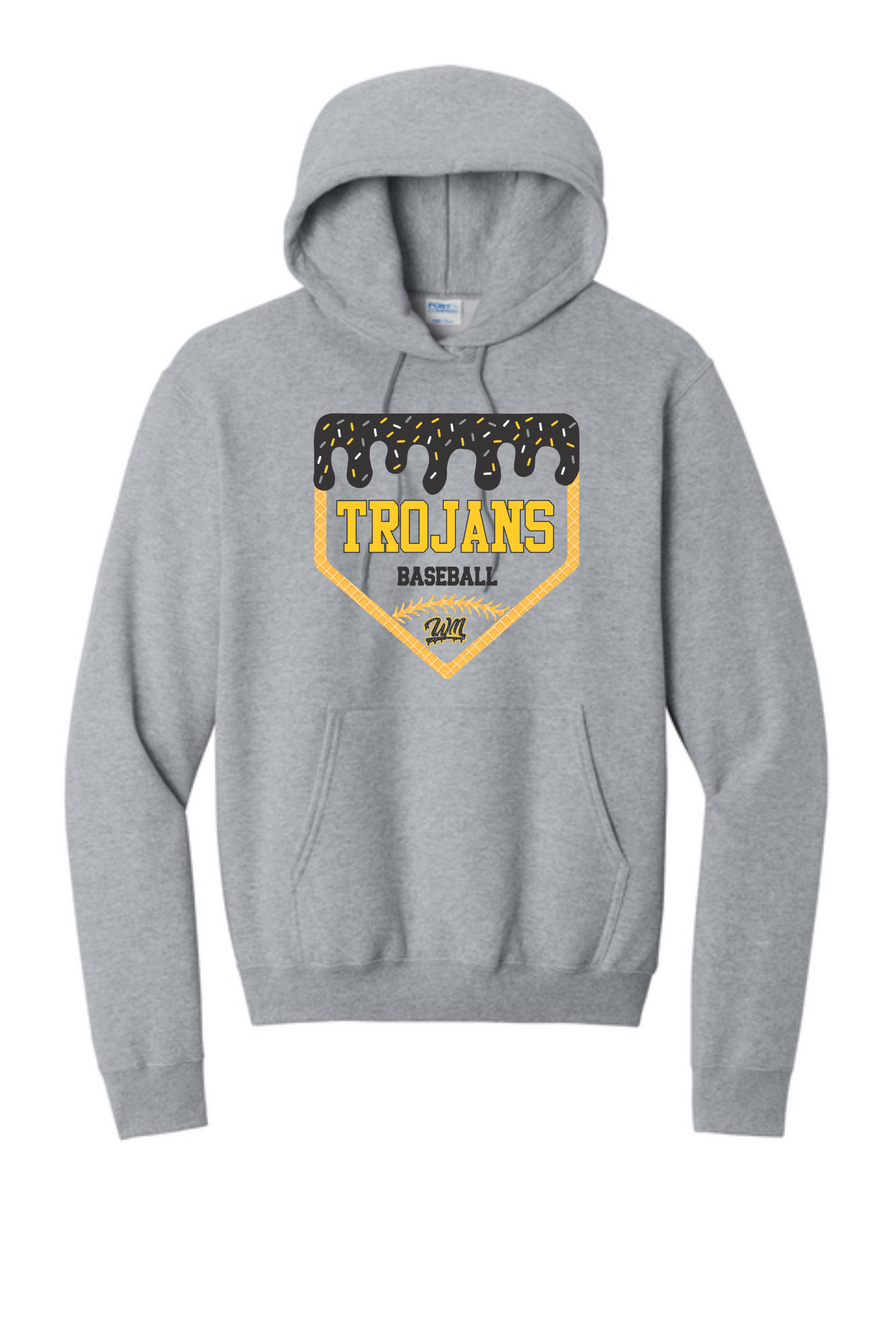 WM Baseball Plate Hoodie