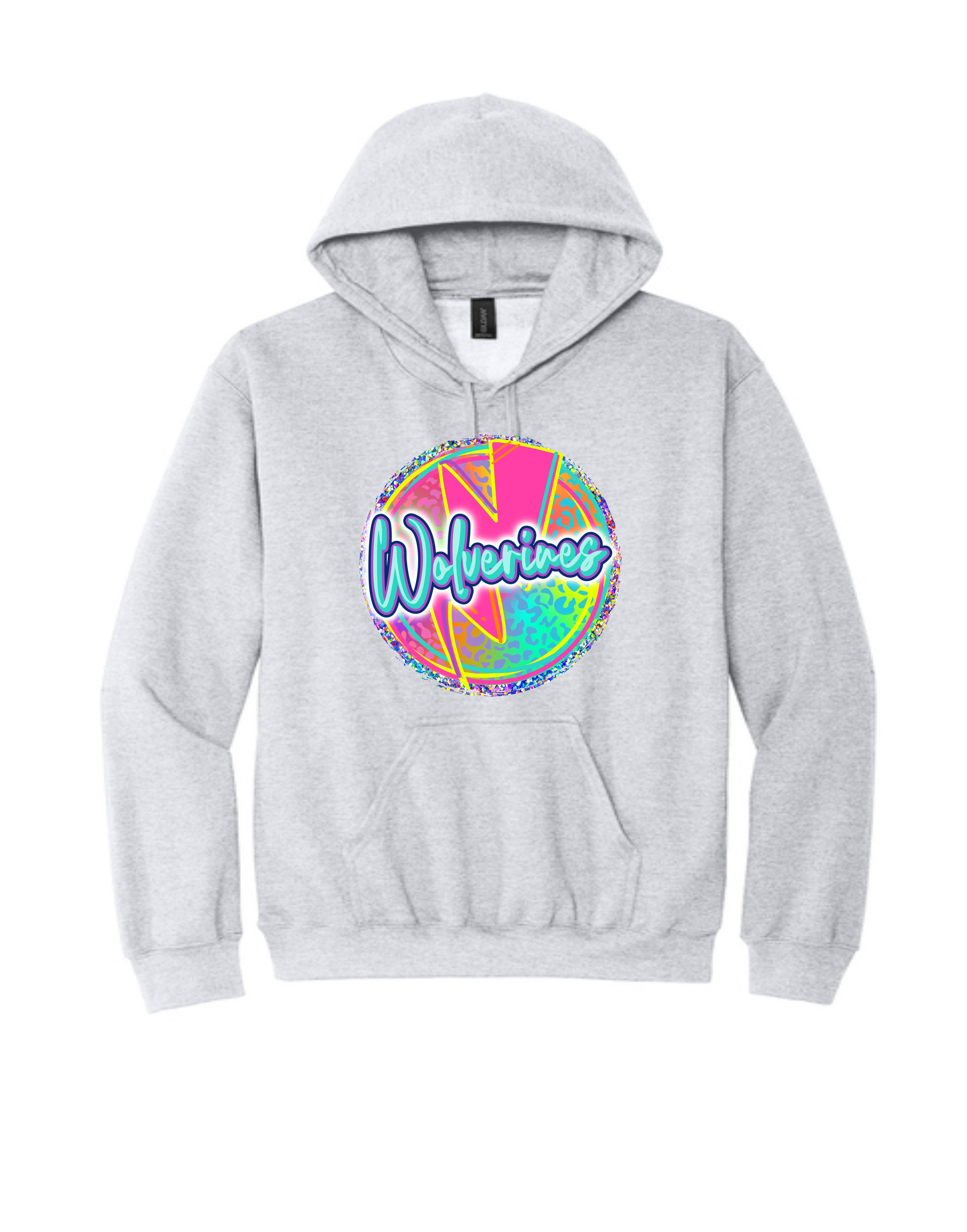 Wolverines Multi Color Circle