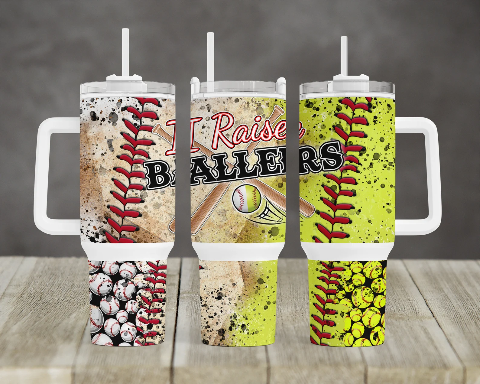 Raising Ballers Tumbler 40oz