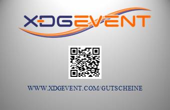 Ein Logo für das XDG-Event mit einem QR-Code