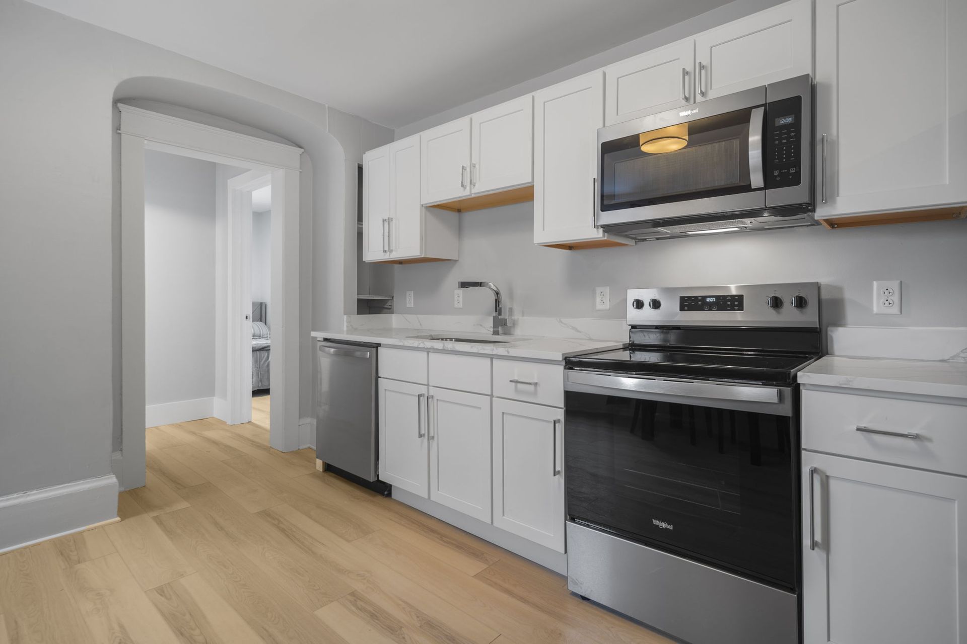 kitchen @ 104 harvard pl #modernlivingrentals #Ithaca #ny #cornelluniversity