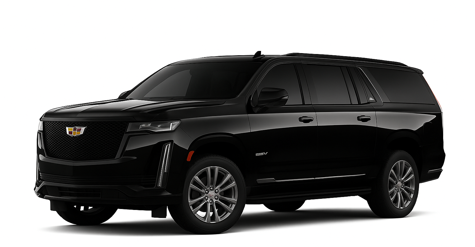 Cadillac Escalade ESV in Raleigh–Durham.