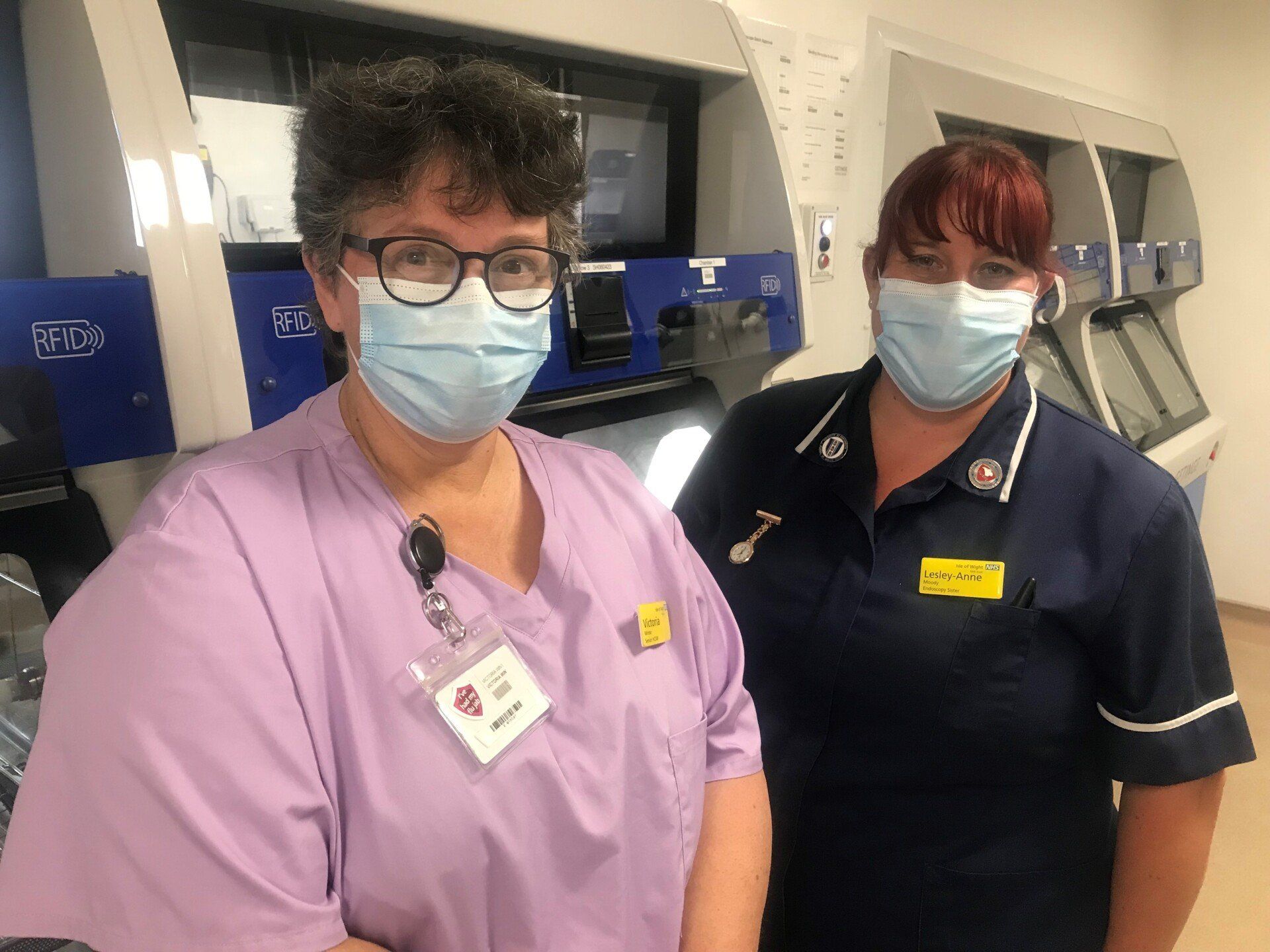 St Mary's Hospital, Isle of White NHS Trust, iM Med,  The Decontamination Specialists,  decontamination services, type tested chemistries, ChemDAQ, peracetic acid monitoring, endoscopy consumables