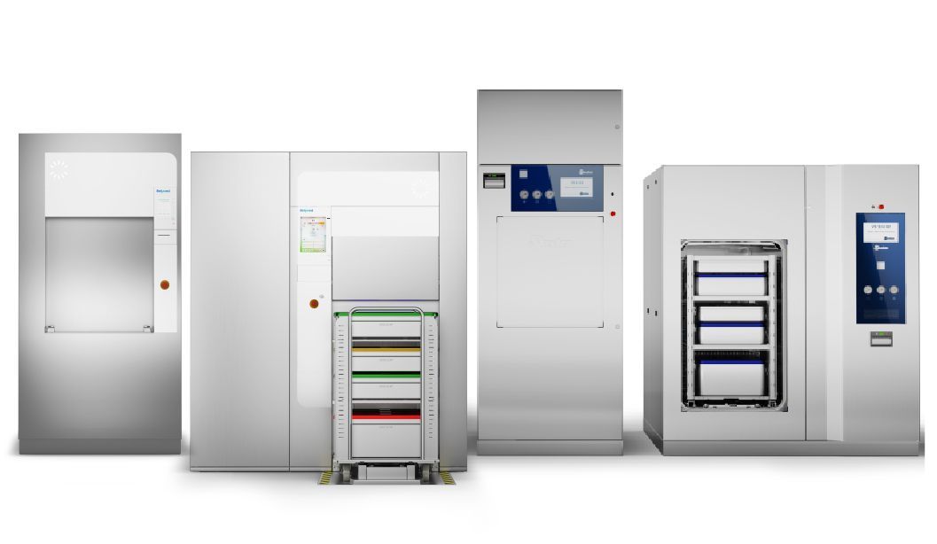 iM Med Steelco ultrasonic cleaning systems for Sterile Services