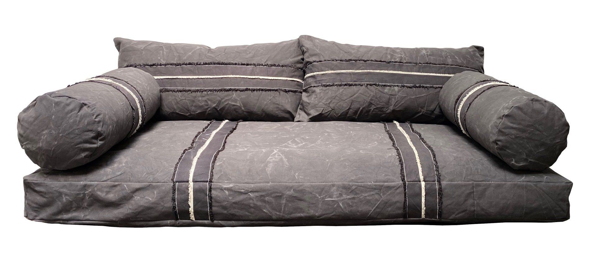 loungekussens - canvas loungekussens - kussens op maat - lounge kussens op maat - rol kussen - pallet kussen