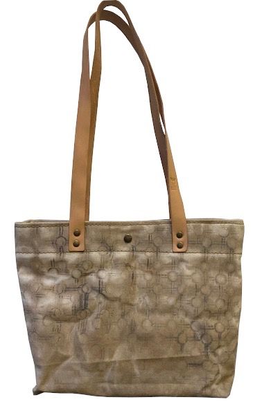 tote bag with beeswax tote bag- canvas tas- schoudertas