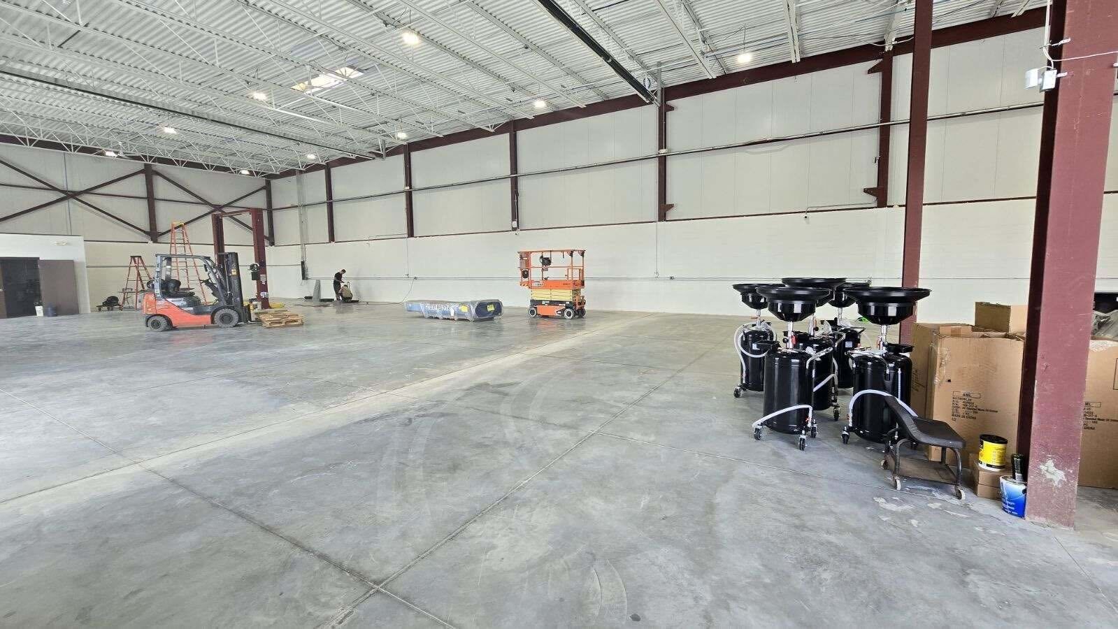 Auto Repair Facility Interior Showing Organized Workstations | Auto DR